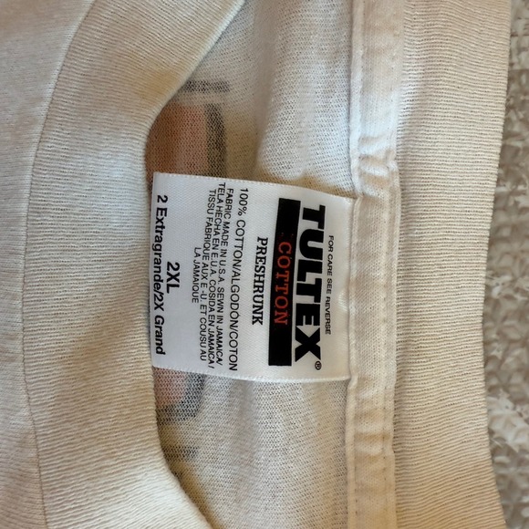 Vintage 90s Nascar Racing T Shirt ALL THE KINGS HORSES MEN 2XL Tultex - Picture 7 of 7